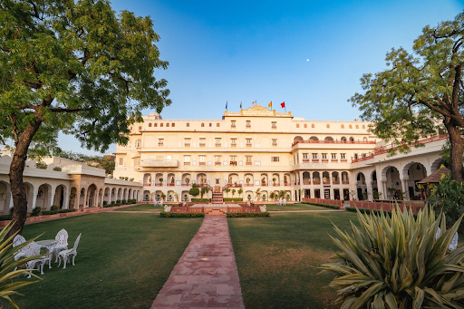 The Raj Palace illustration